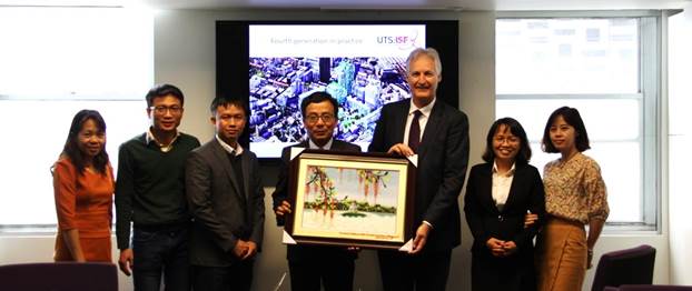 Viện Kinh tế và Quản lý Thủy lợi thăm và làm việc tại Trường Đại Học Công nghệ Sydney – Australia