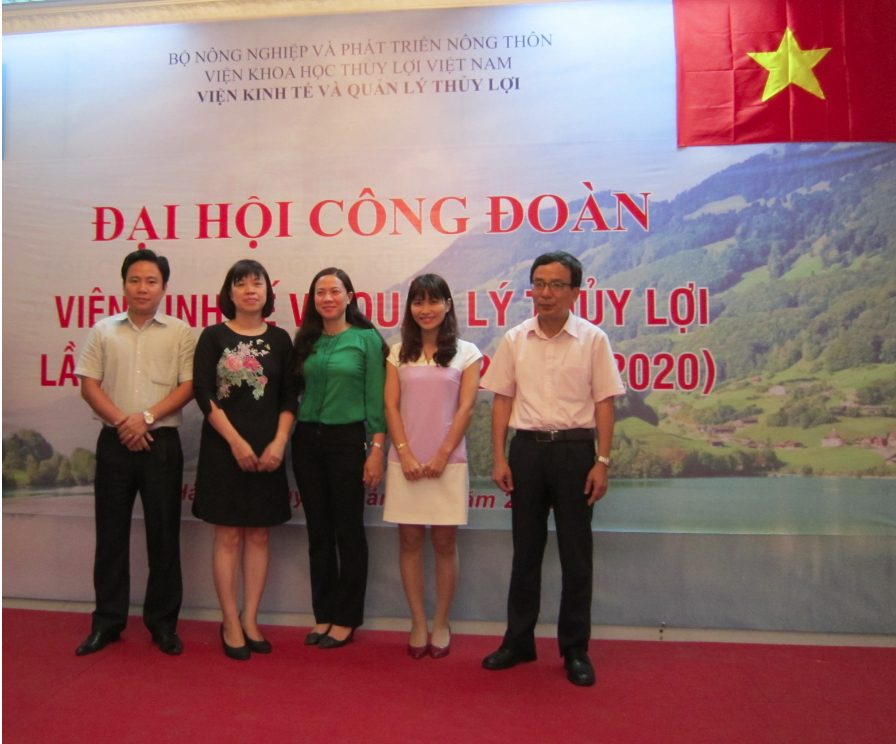 Đại hội Công đoàn Viện Kinh tế và Quản lý Thủy lợi nhiệm kỳ 2015-2020