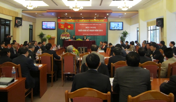 Hội nghị triển khai kế hoạch năm 2014