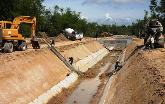 Bình Định: Ì ạch kiên cố hóa kênh mương